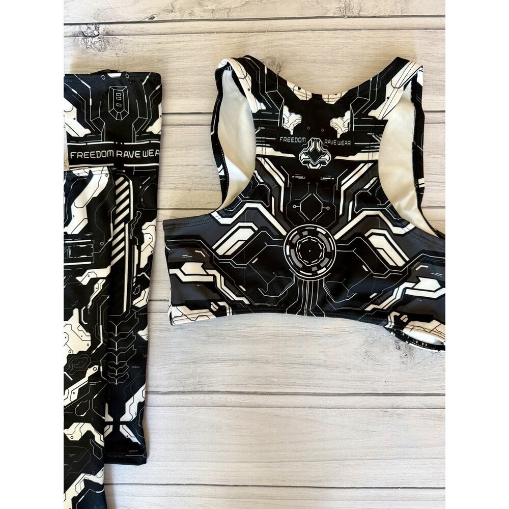 Freedom Rave Wear Mechanoid 4pc Set | NWT/NWOT | SMALL - Picture 3 of 6